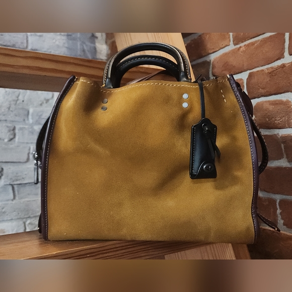 Coach 1941 Suede Colorblock Rogue 30 - Picture 1 of 15